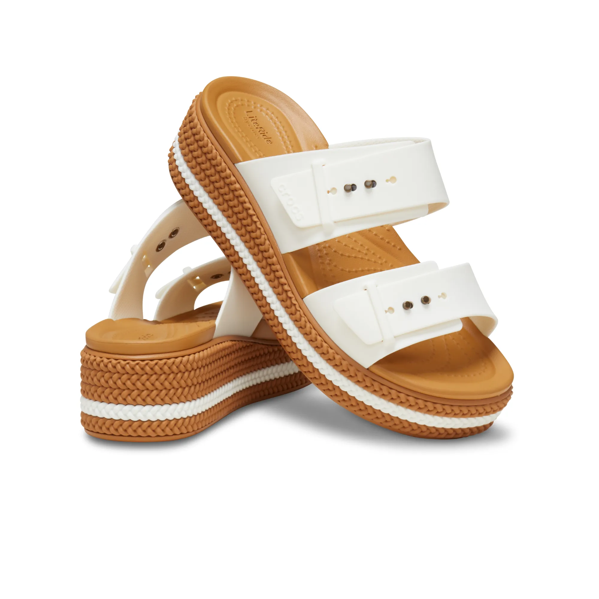 รองเท้าแตะผู้หญิง BROOKLYN WOVEN BUCKLE SANDAL