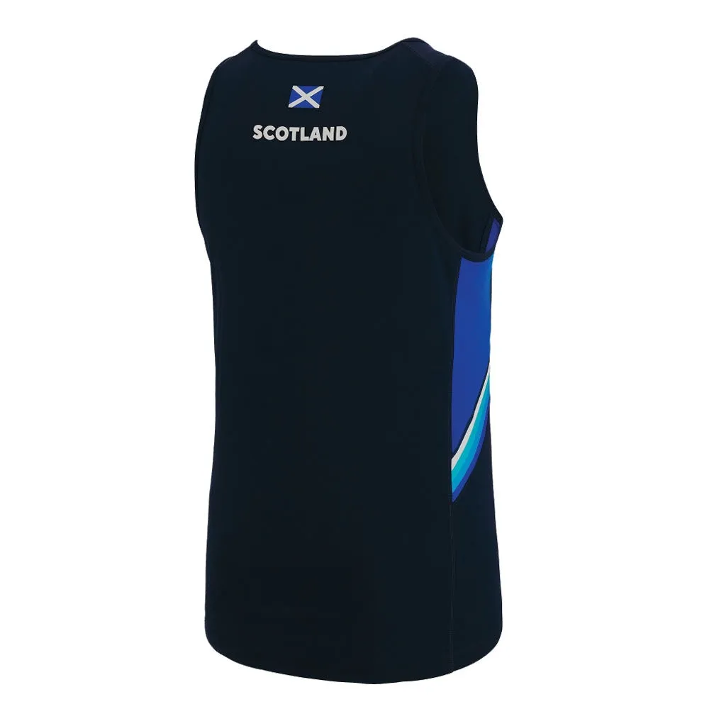 2022-2023 Scotland Gym Training Singlet (Navy)