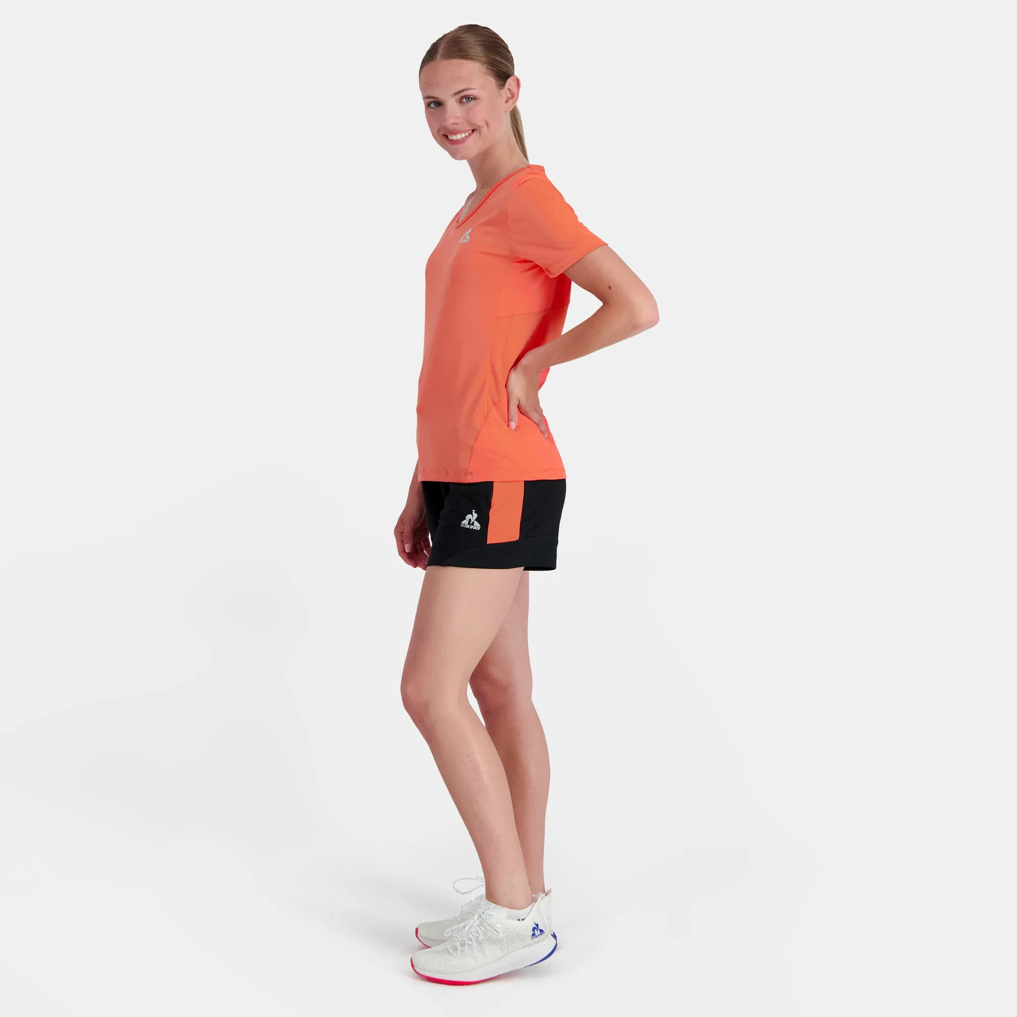 2310668-TRAINING LF Short N°2 W black | Short Femme