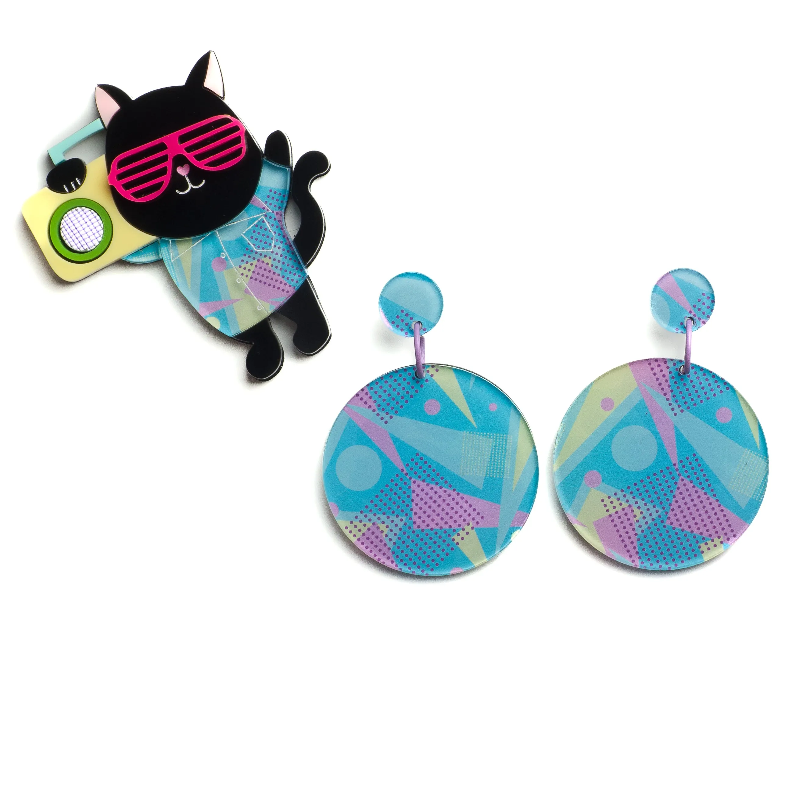 80s Flashback - Earrings