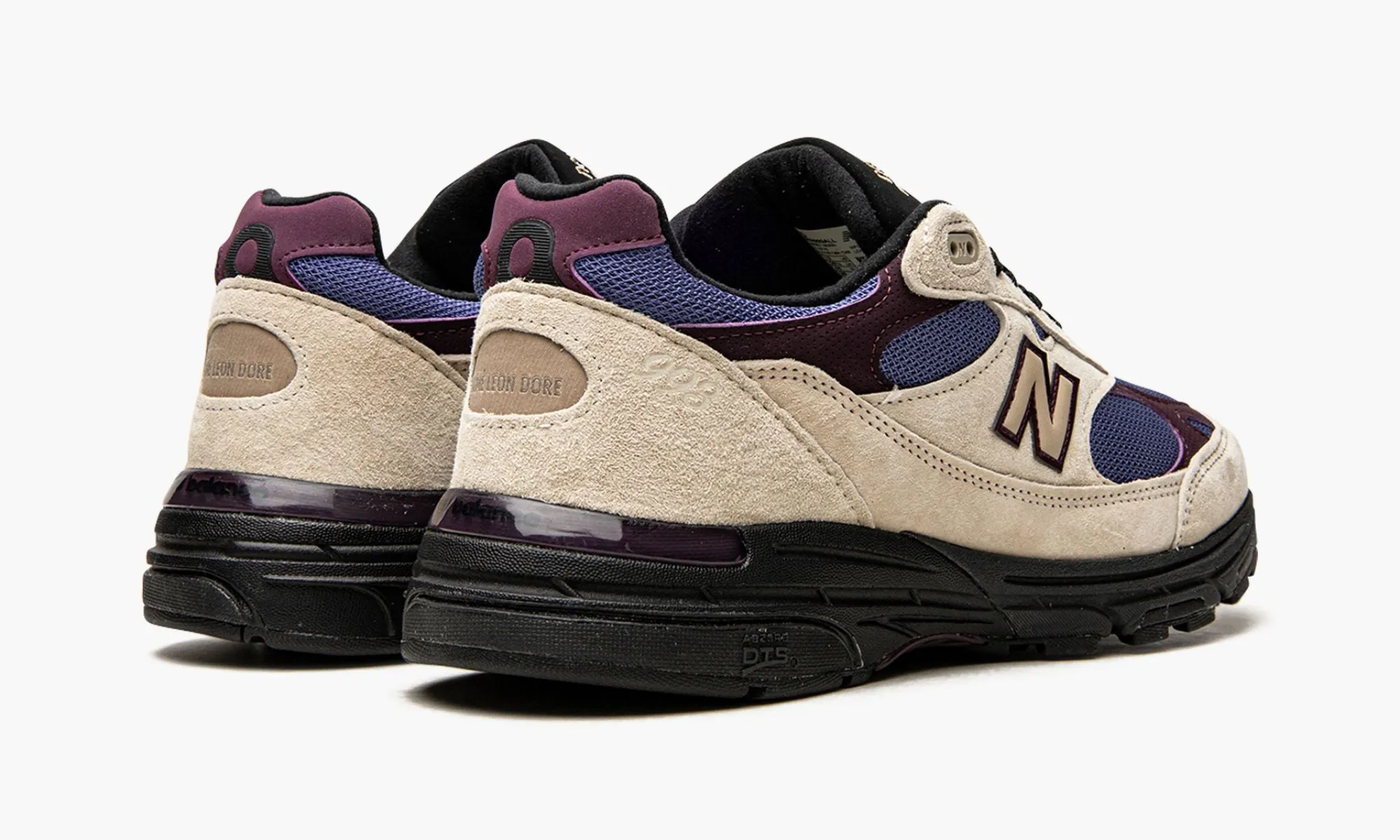 Aime Leon Dore 993 Sneakers - Taupe Colorway with Premium Design Features