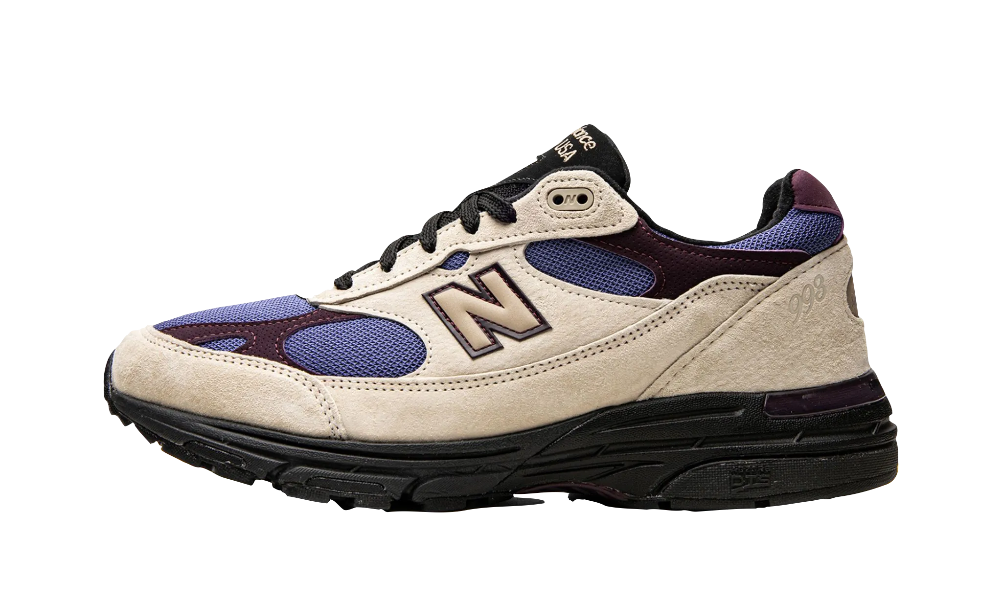 Aime Leon Dore 993 Sneakers - Taupe Colorway with Premium Design Features