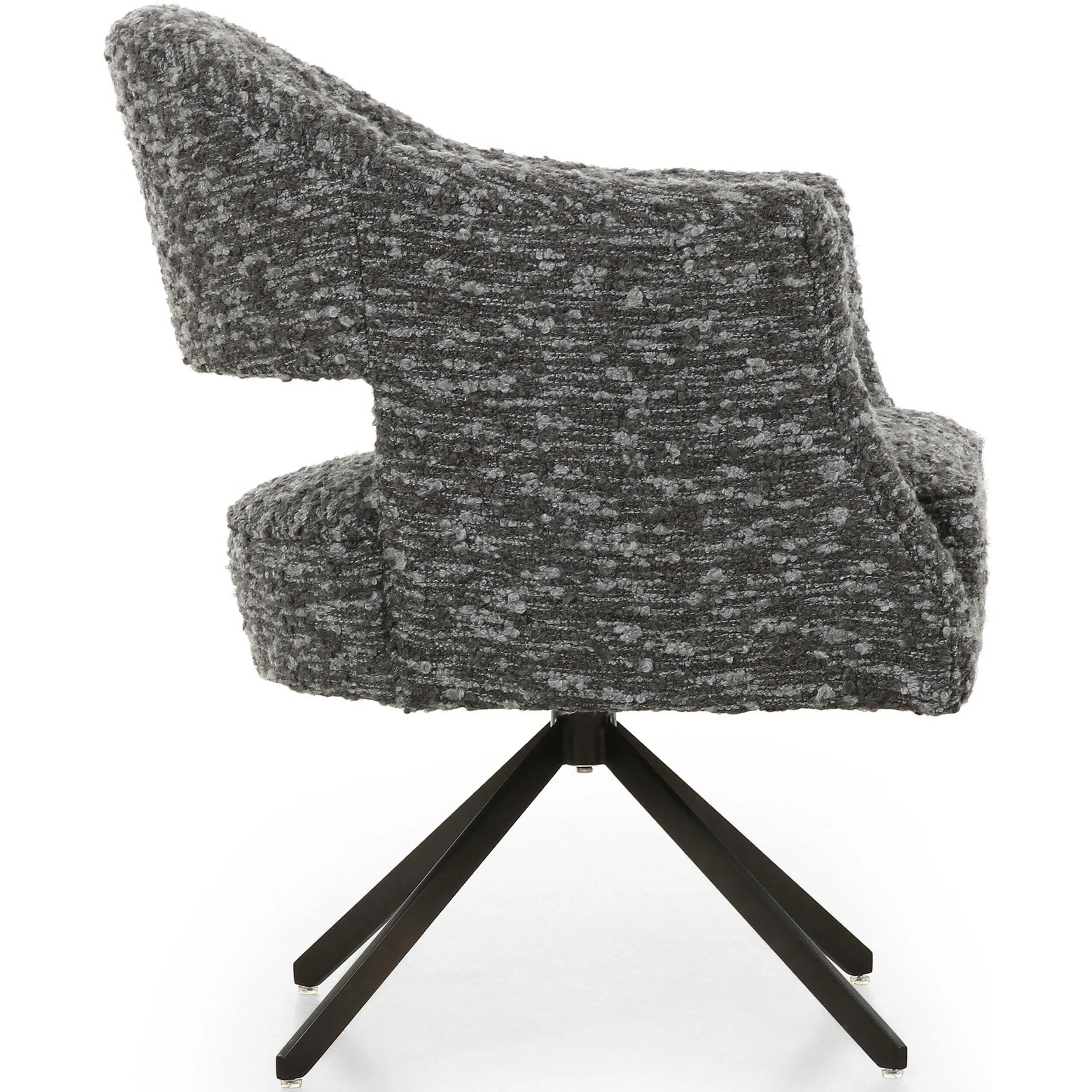 Adara Desk Chair, Solema Charcoal