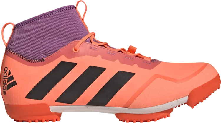 Adidas The Gravel Cycling 'Beam Orange Semi Pulse Lilac' Sneakers, orange