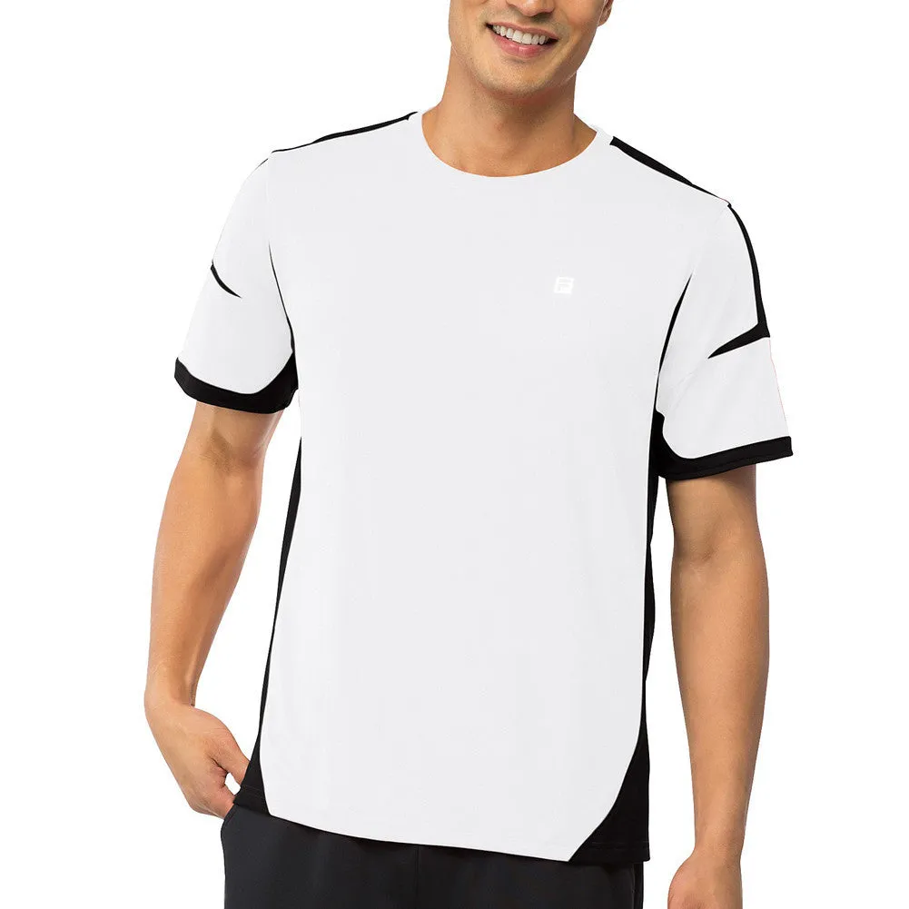 Adrenaline Jacquard Crew T-Shirt by Fila