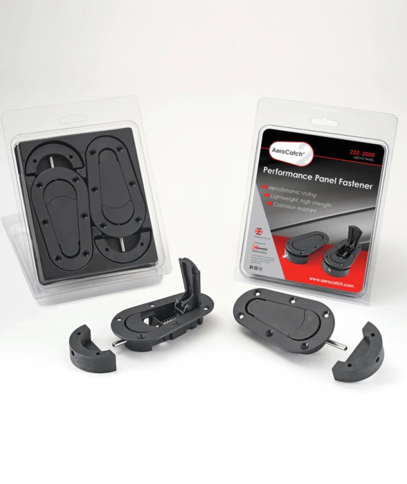 AeroCatch 220-2000 Locking Hood Pins