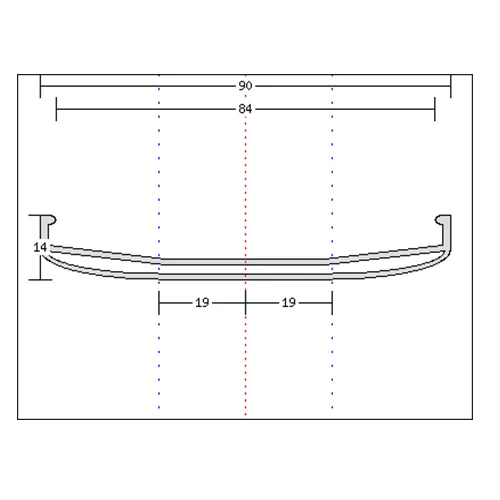Alex Blizzerk 90 26" Fat Bike Rim - 32 Hole - Tubeless Ready