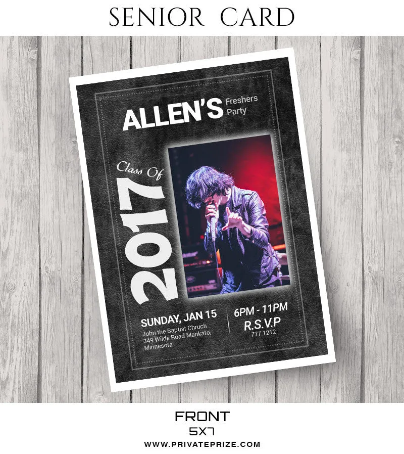 Allen- Senior Photocard
