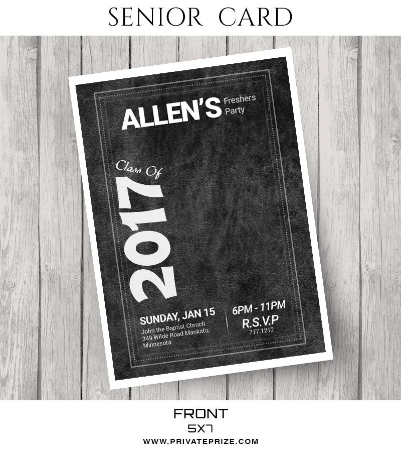 Allen- Senior Photocard