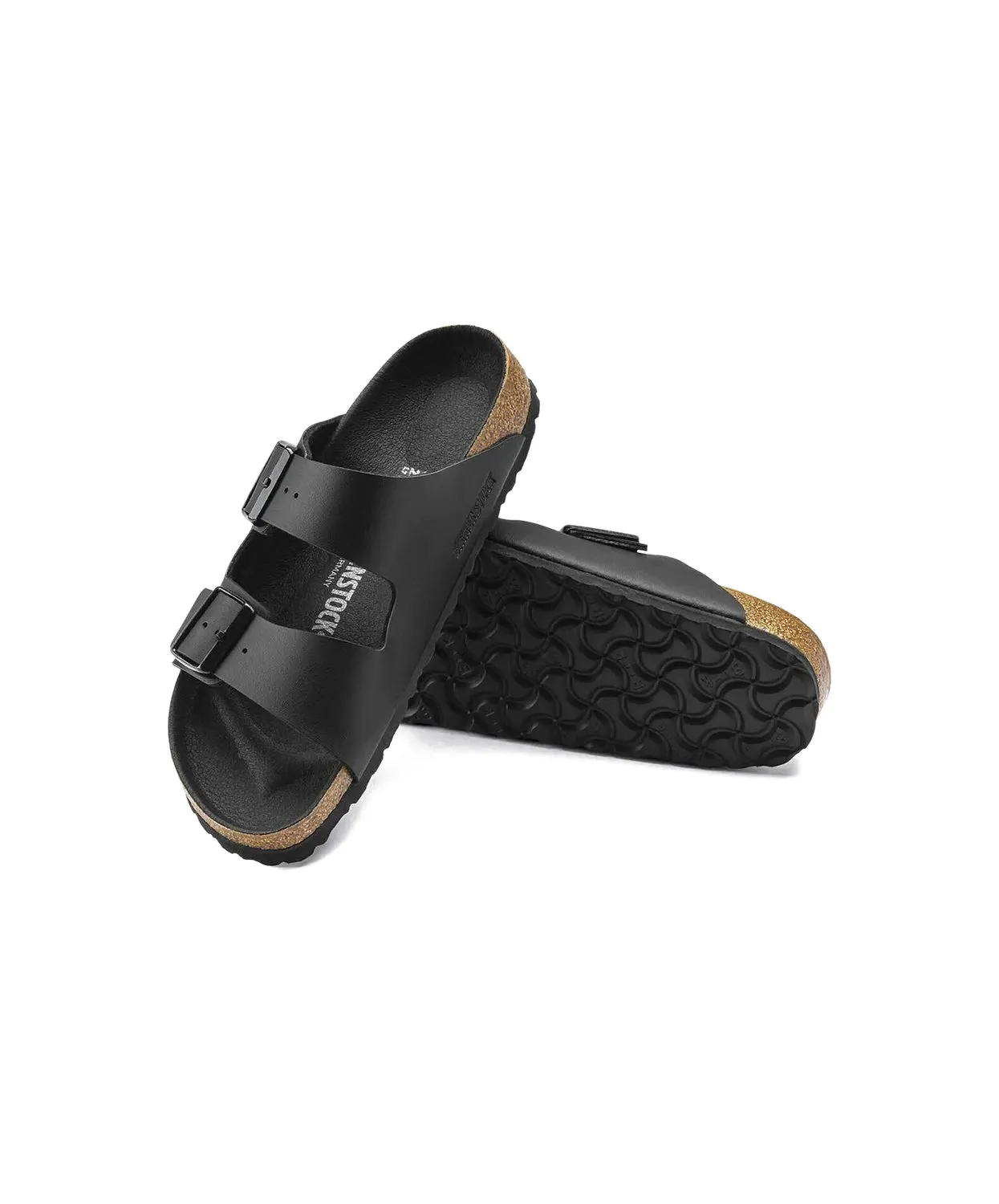Birkenstock Arizona Semi Exquisite Birko-Flor Black Sandals
