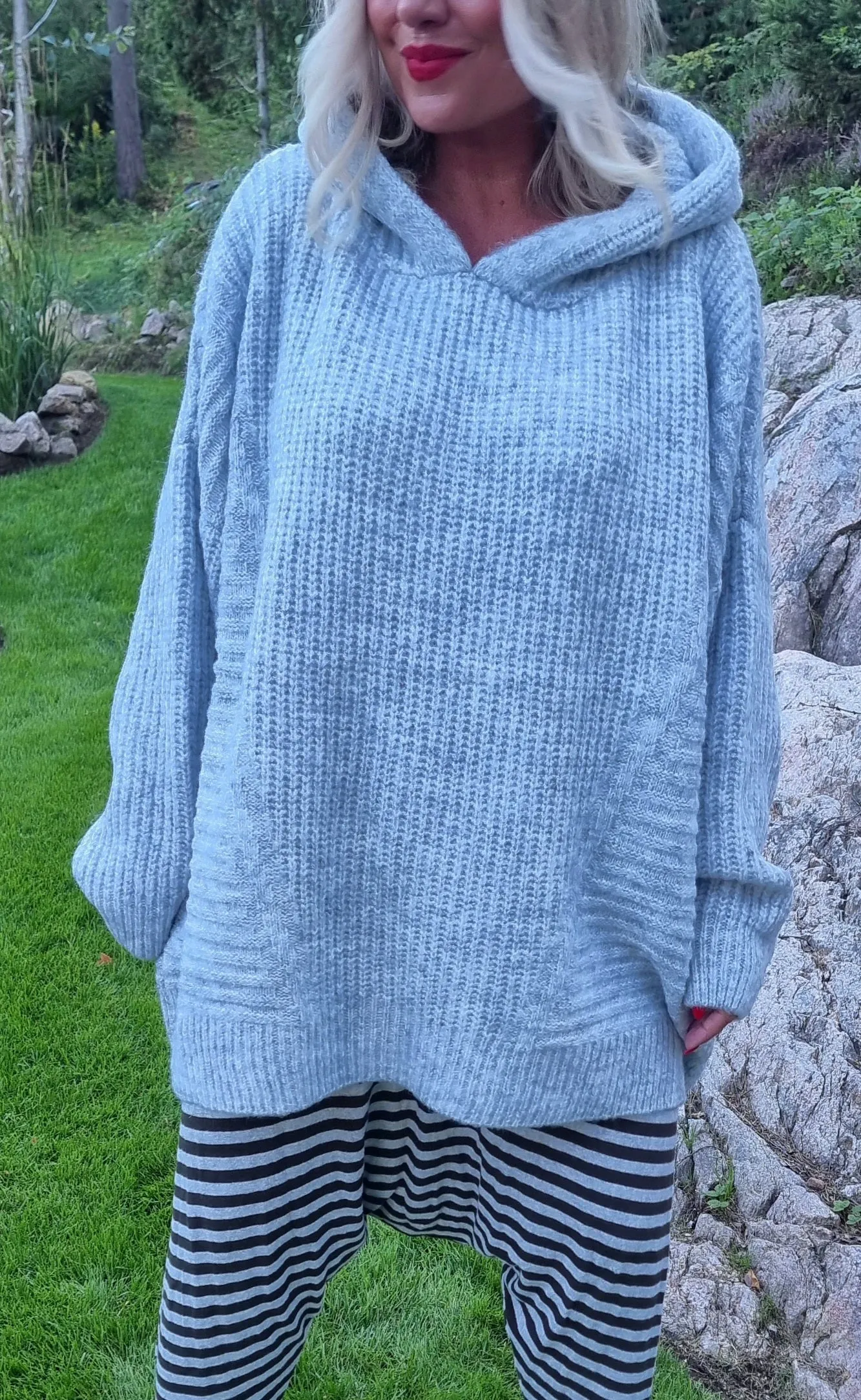 Blow My Mind Sweater Light Grey