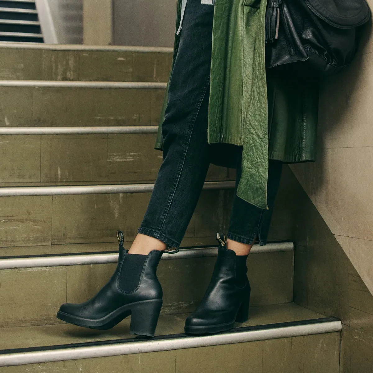 Blundstone 2365 Block Heeled Boot - Black