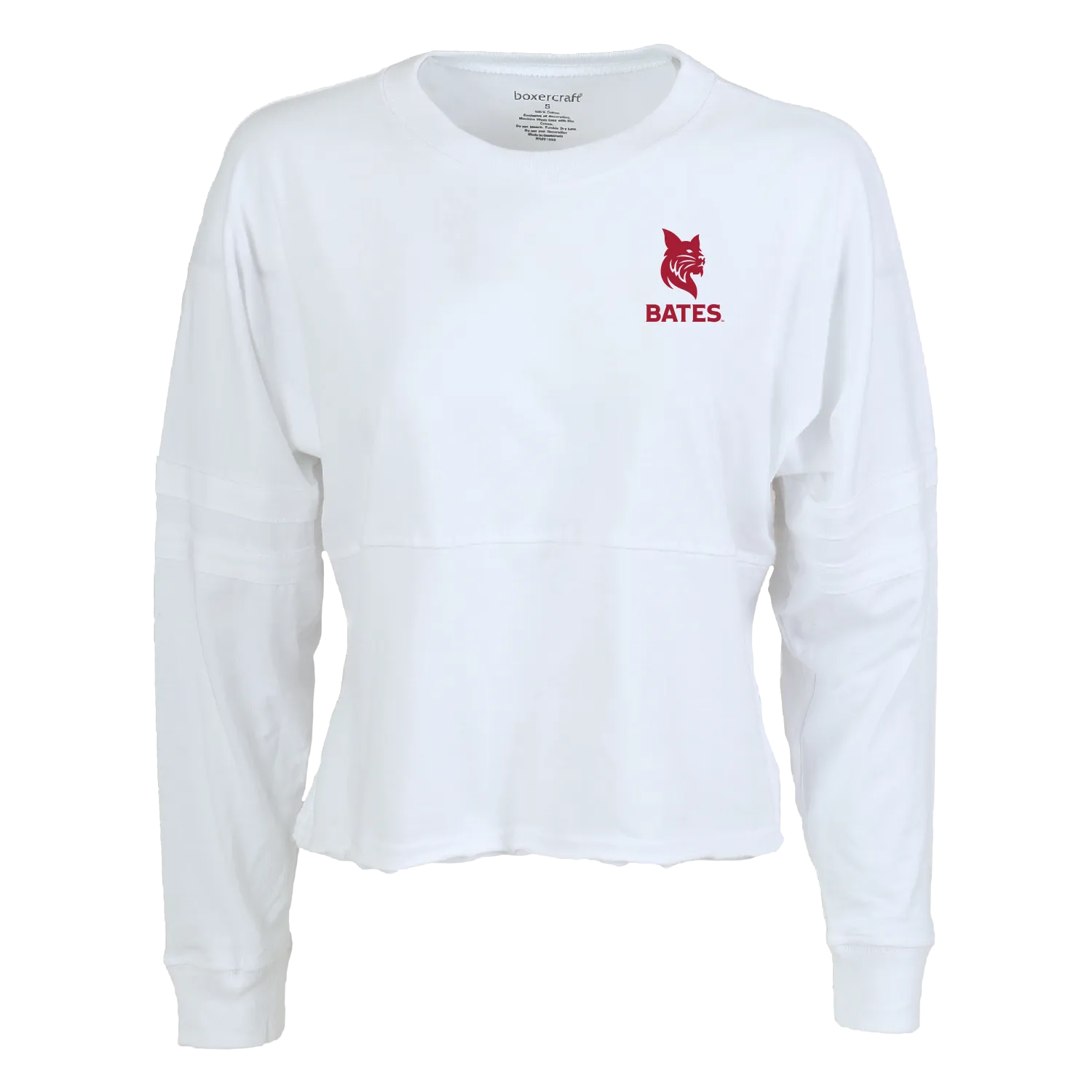 Boxercraft Ladies Long Sleeve Cropped Retro Jersey
