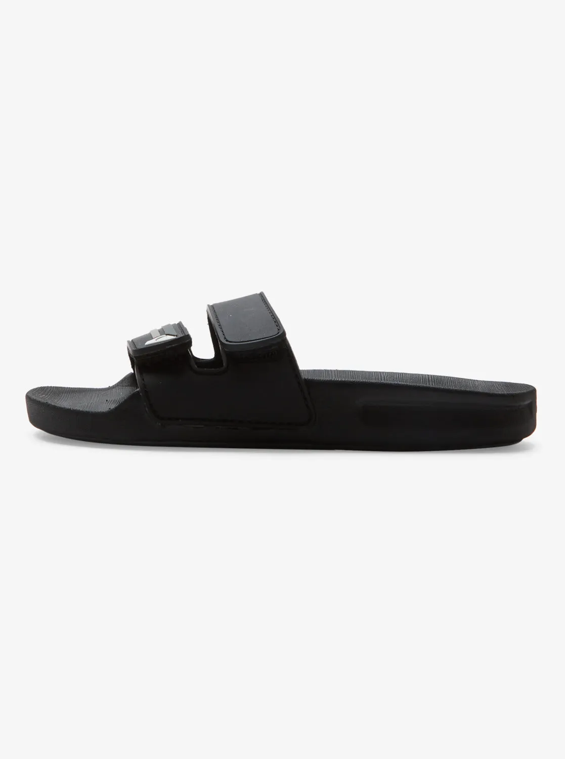 Boys 8-16 Rivi Double Adjust Slide Sandals - Black 1