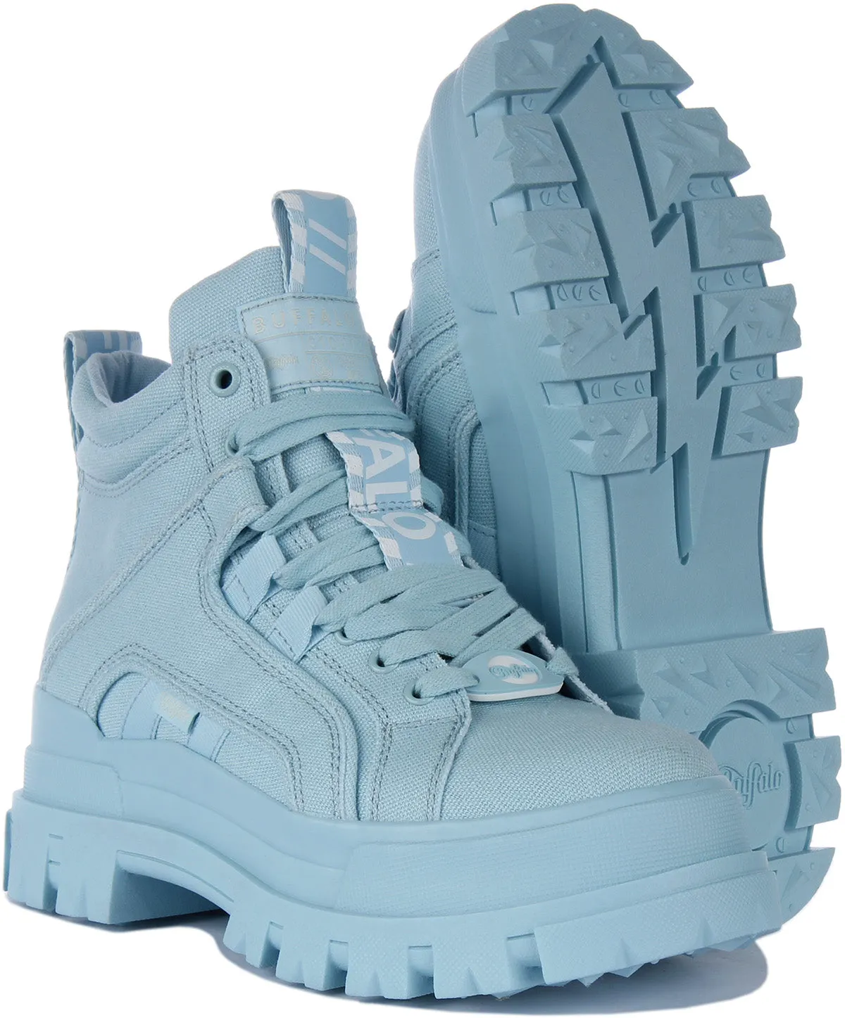 Buffalo Aspha NC Mid In Light Blue For Women