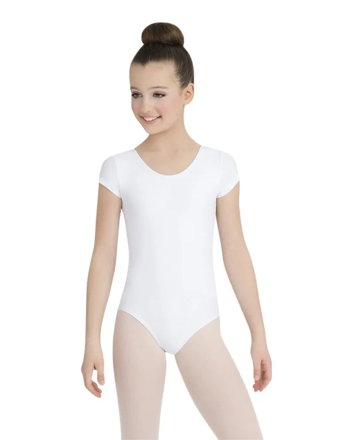 Capezio GIrls Short Sleeve Leotard