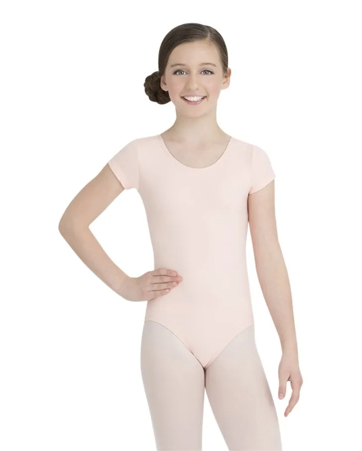 Capezio GIrls Short Sleeve Leotard