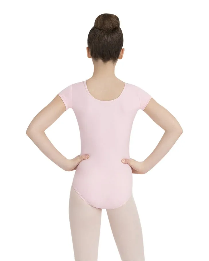 Capezio GIrls Short Sleeve Leotard