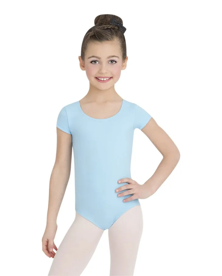 Capezio GIrls Short Sleeve Leotard