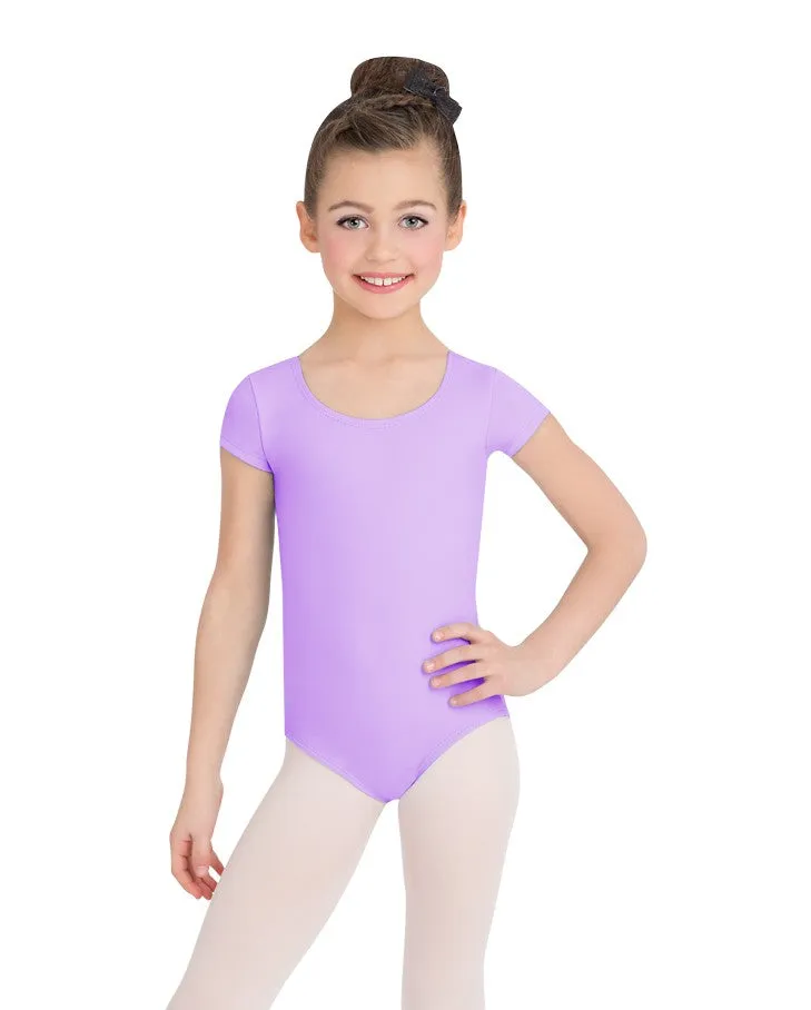 Capezio GIrls Short Sleeve Leotard