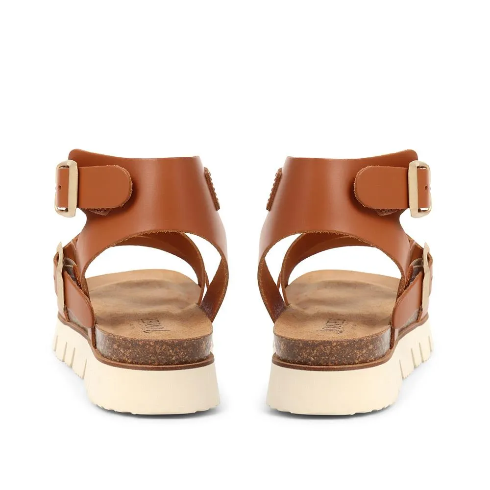 Chunky Strappy Sandals - TANEKA / 323 848