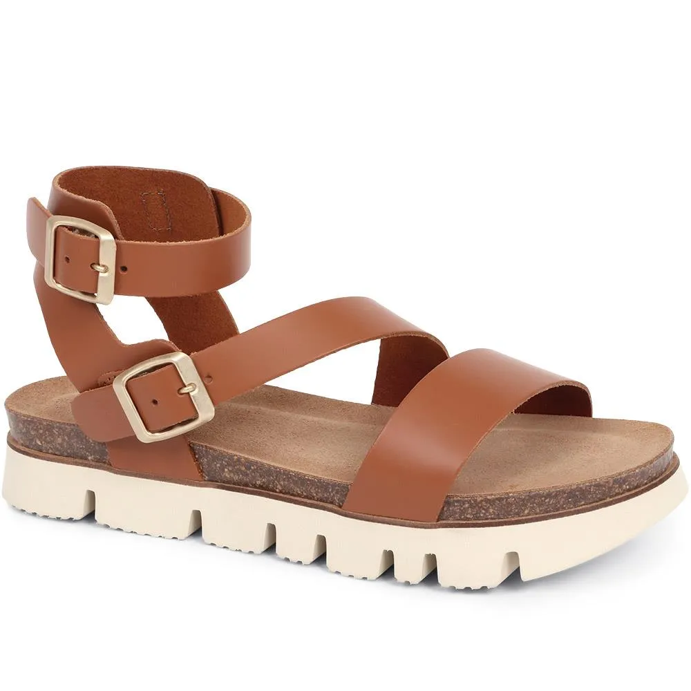 Chunky Strappy Sandals - TANEKA / 323 848