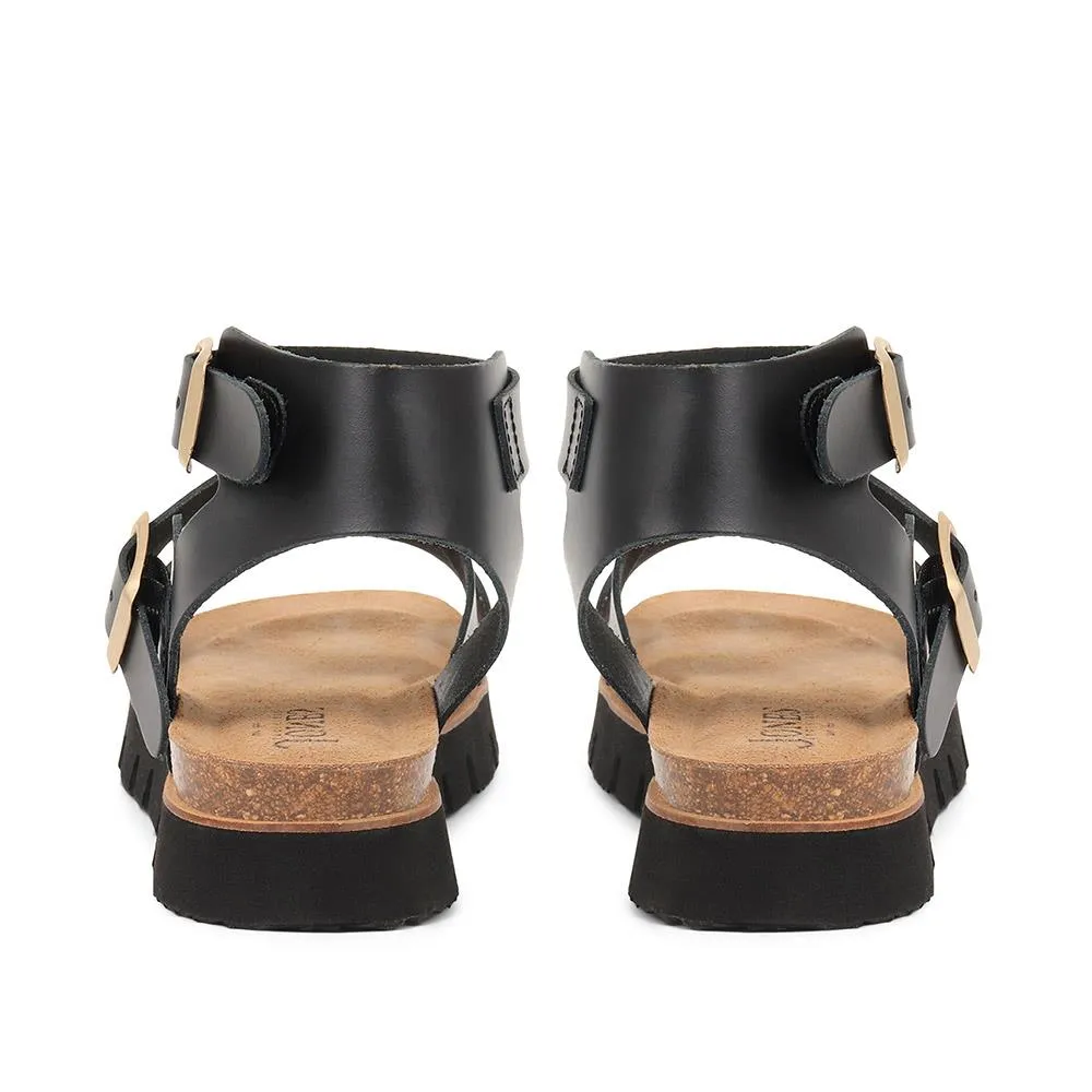 Chunky Strappy Sandals - TANEKA / 323 848