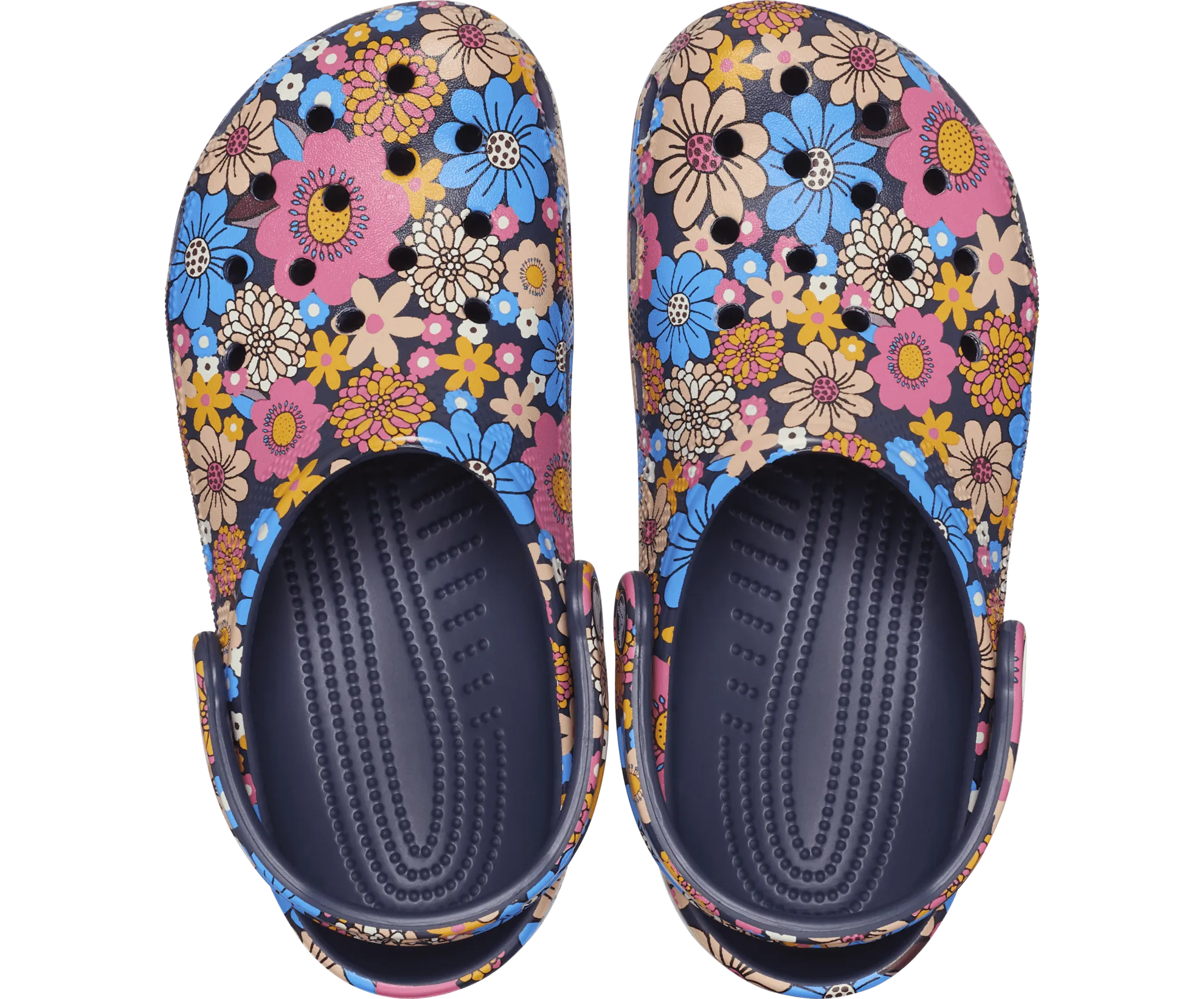Classic Retro Floral Clog