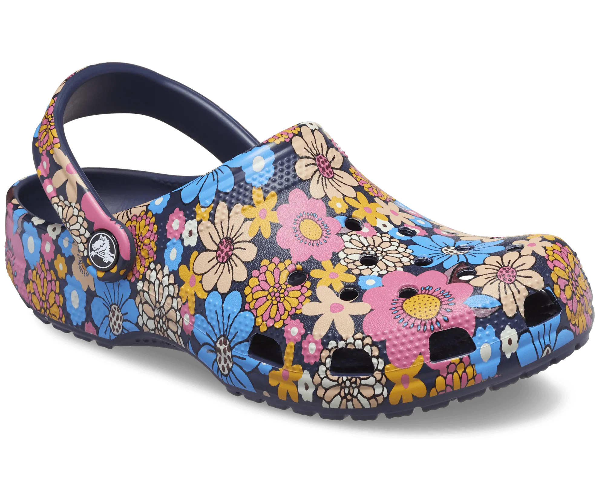 Classic Retro Floral Clog