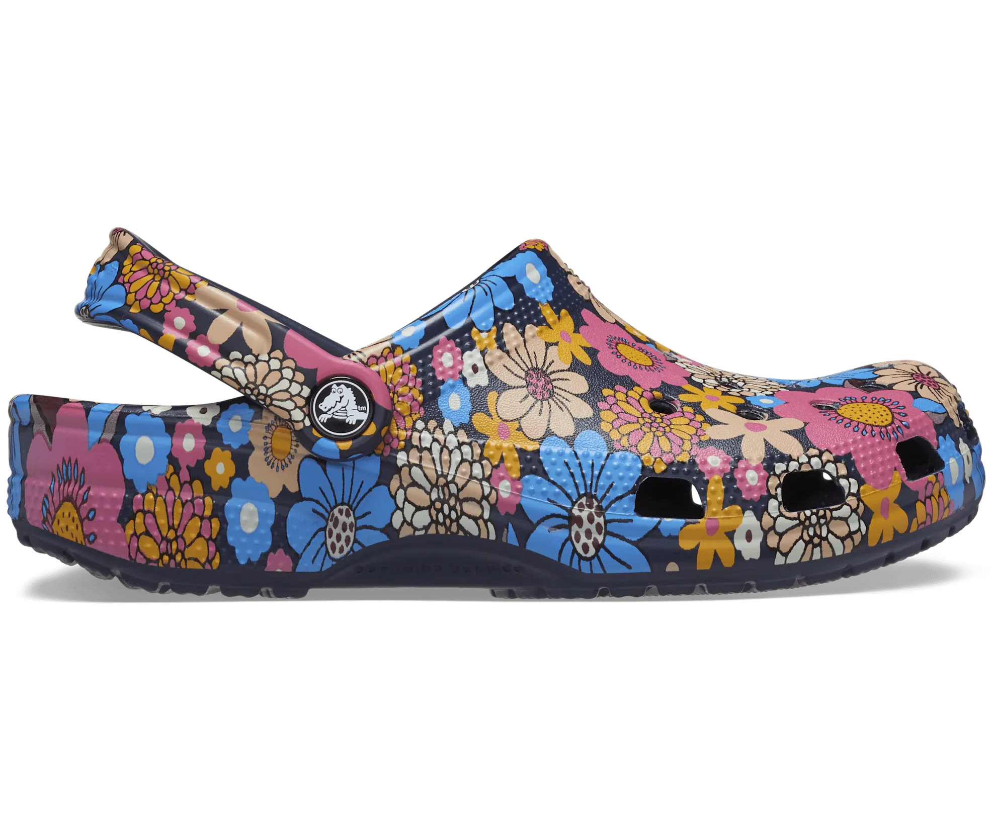 Classic Retro Floral Clog