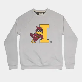 Sure! Here’s an optimized title for the product:

Cozy Cy the Cardinal Sweatshirt - Comfy & Stylish Apparel for Fans