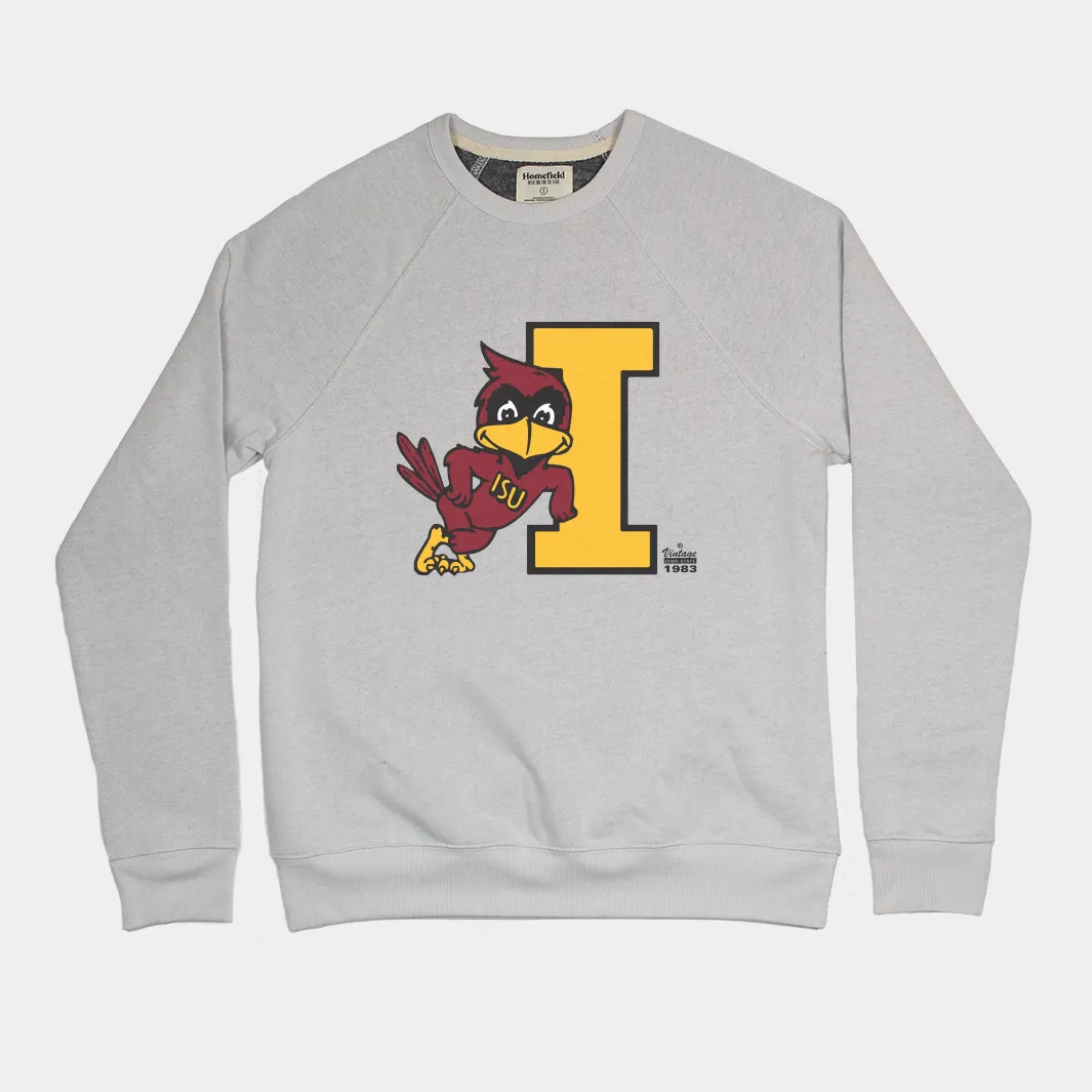 Sure! Here’s an optimized title for the product:

Cozy Cy the Cardinal Sweatshirt - Comfy & Stylish Apparel for Fans