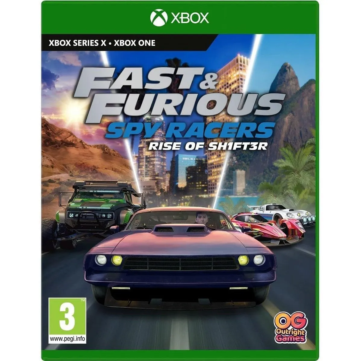 Fast & Furious: Spy Racers Rise Of Sh1ft3r (Xbox Series X & Xbox One)