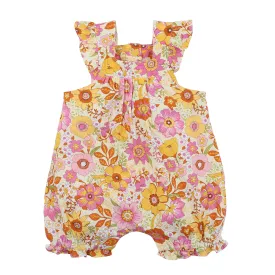 Fox & Finch Retro Print Playsuit (Size 0000-1)