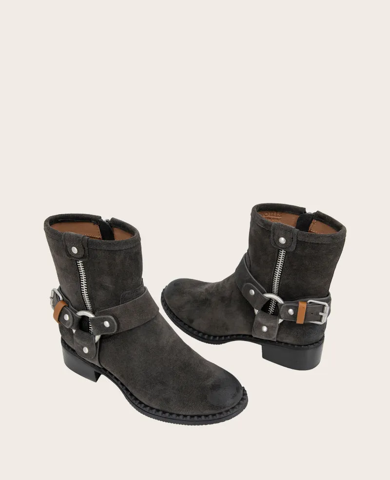 GENTLE SOULS - Barker Suede Moto Boot