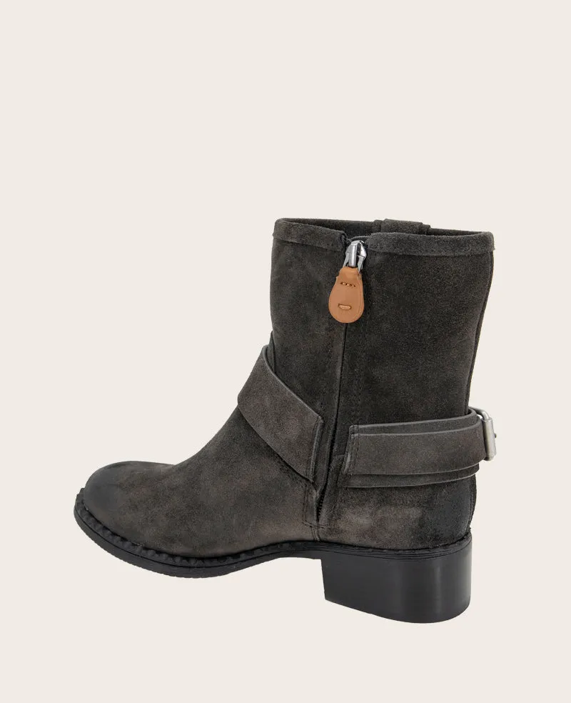 GENTLE SOULS - Barker Suede Moto Boot
