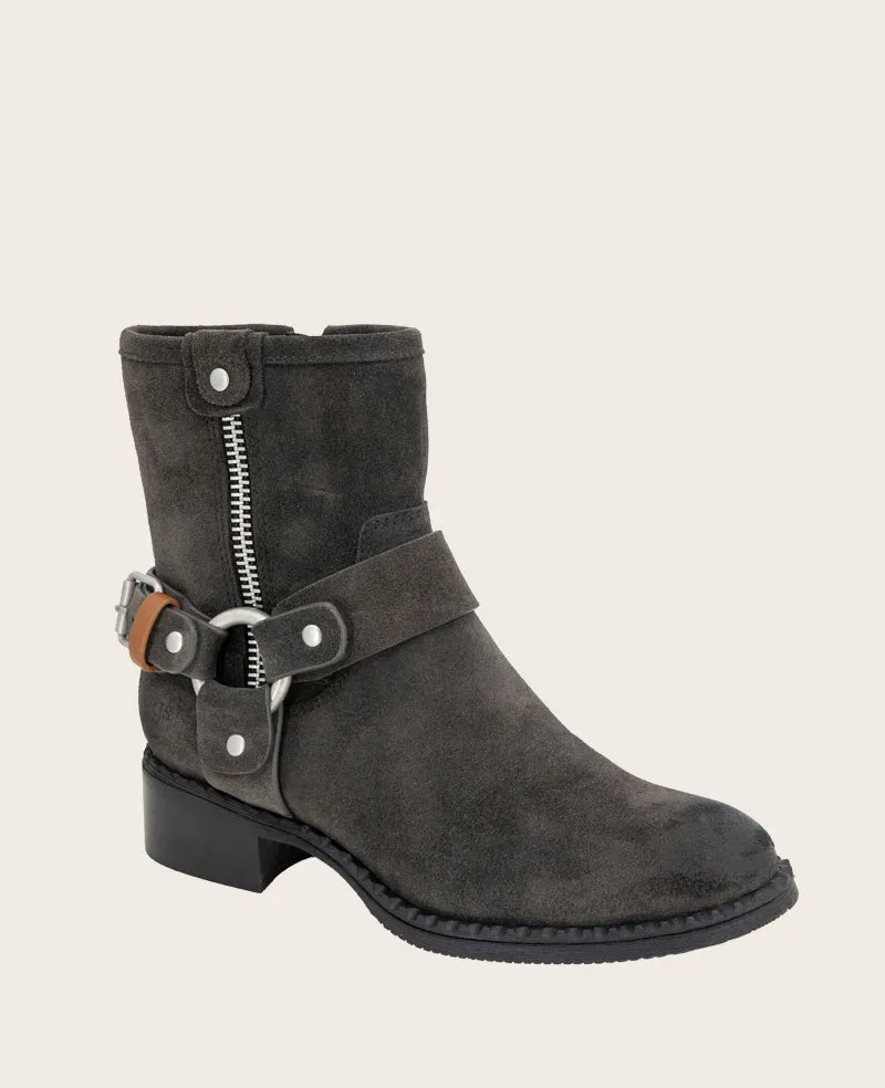 GENTLE SOULS - Barker Suede Moto Boot