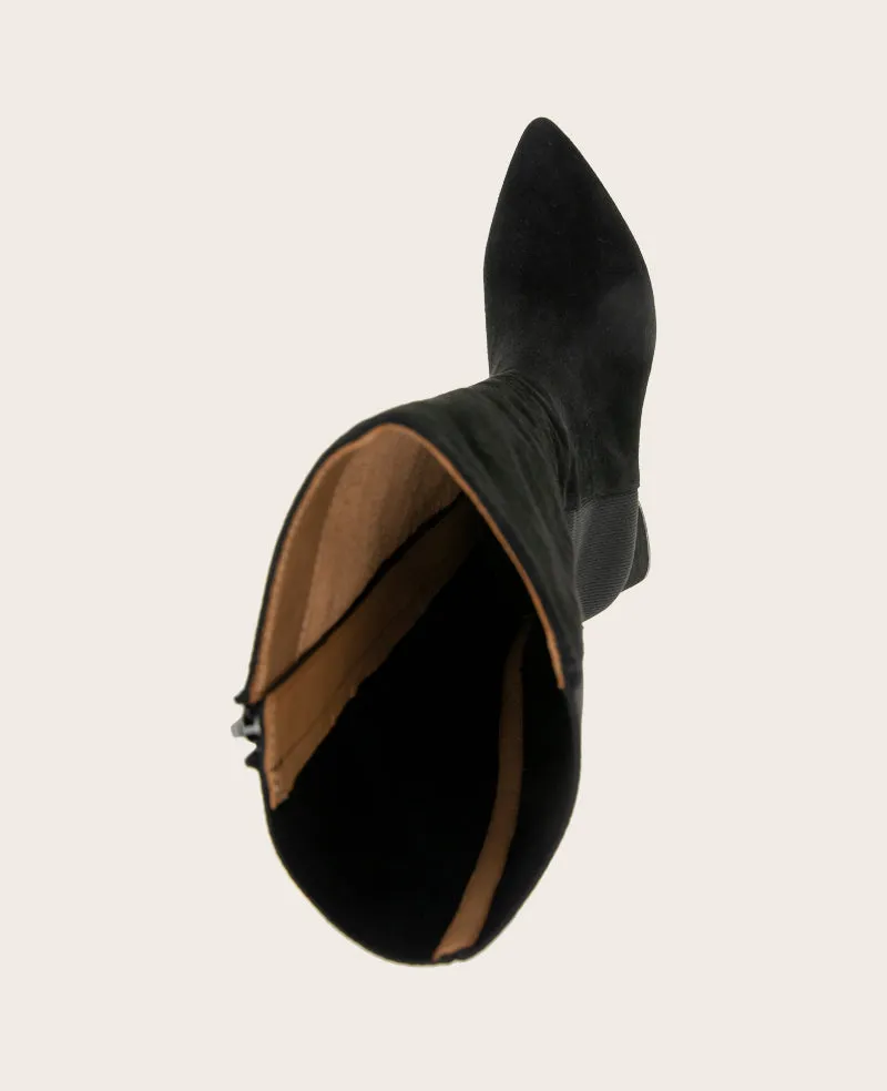 GENTLE SOULS - Dionne Suede Elastic Heel Boot