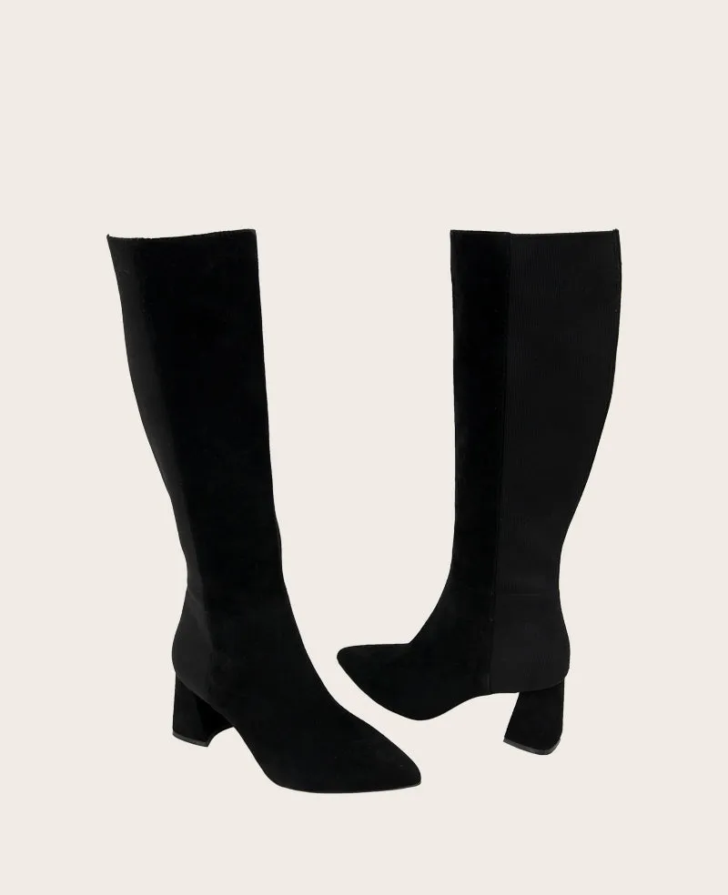 GENTLE SOULS - Dionne Suede Elastic Heel Boot
