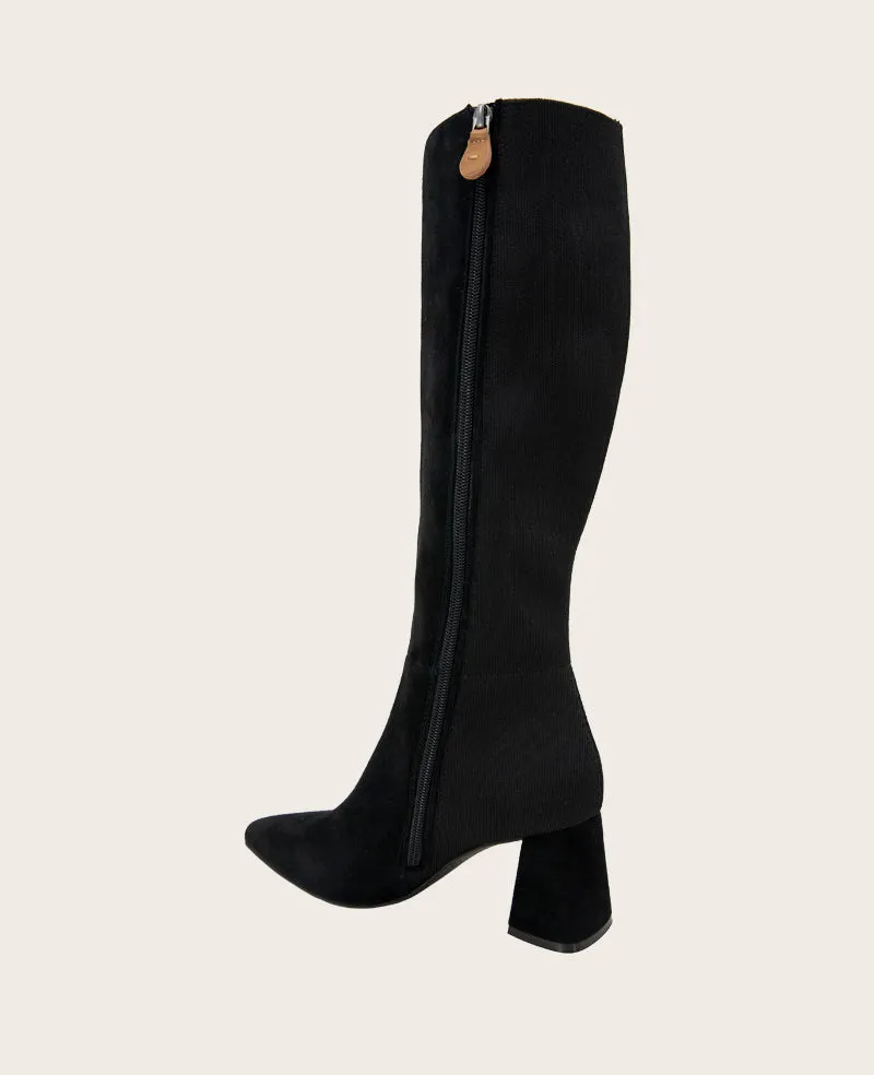 GENTLE SOULS - Dionne Suede Elastic Heel Boot