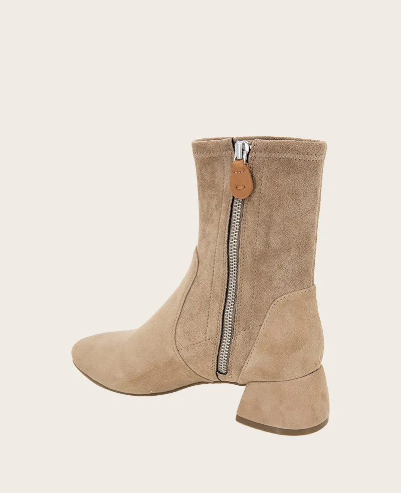 GENTLE SOULS - Emily Suede Side Zip Boot