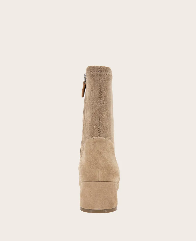 GENTLE SOULS - Emily Suede Side Zip Boot