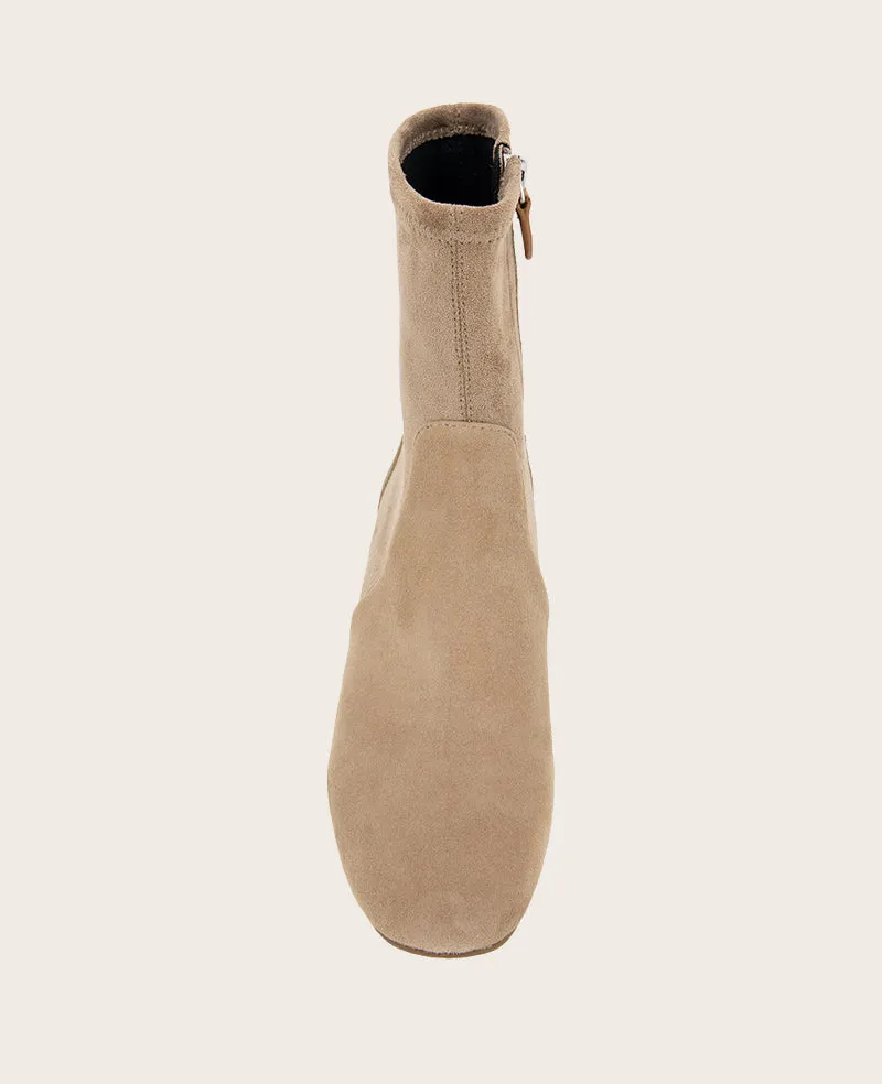 GENTLE SOULS - Emily Suede Side Zip Boot