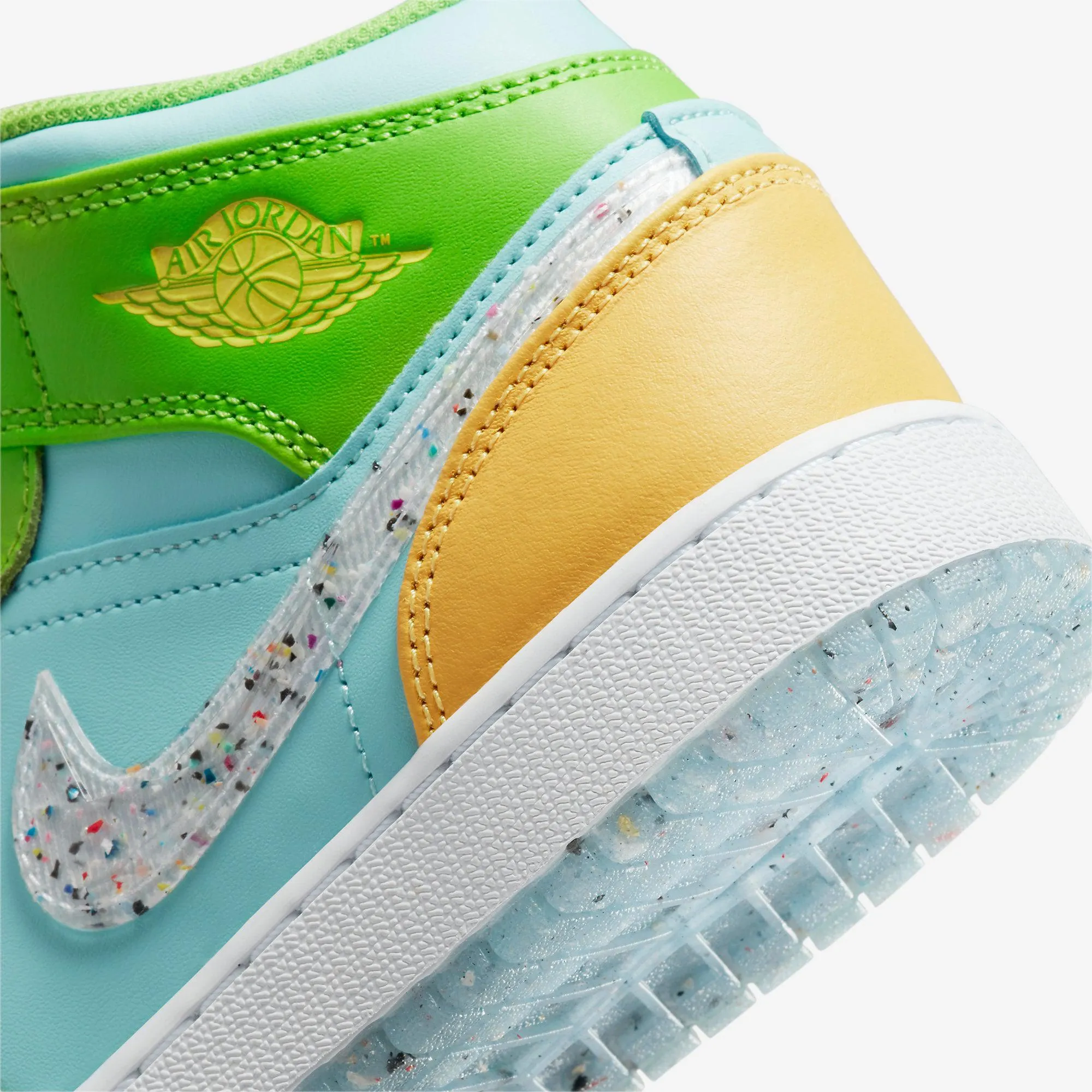 (GS) Air Jordan 1 Mid SE 'Recycled Grind' (2023) DX4368-400