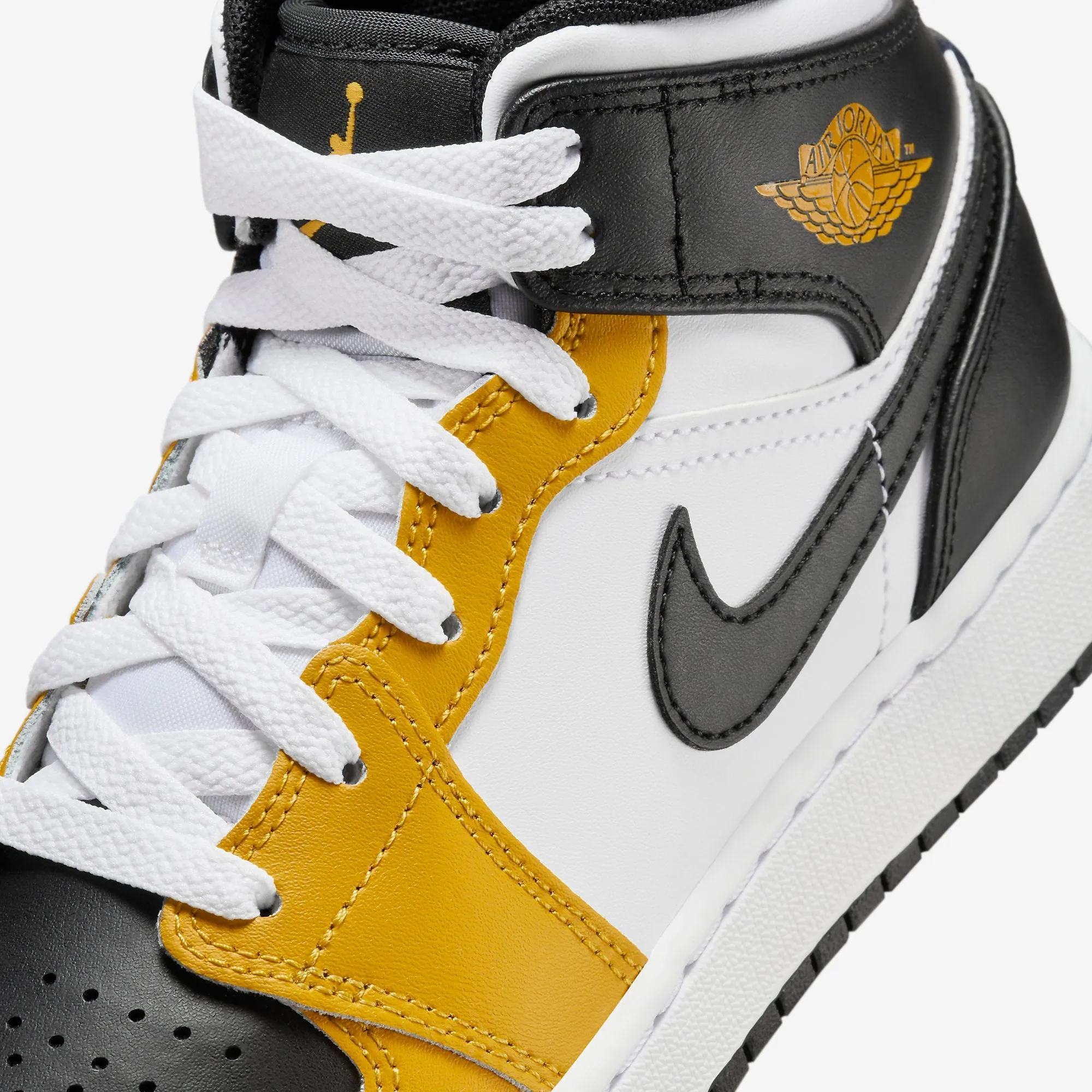 (GS) Air Jordan 1 Mid 'Yellow Ochre' (2023) DQ8423-701