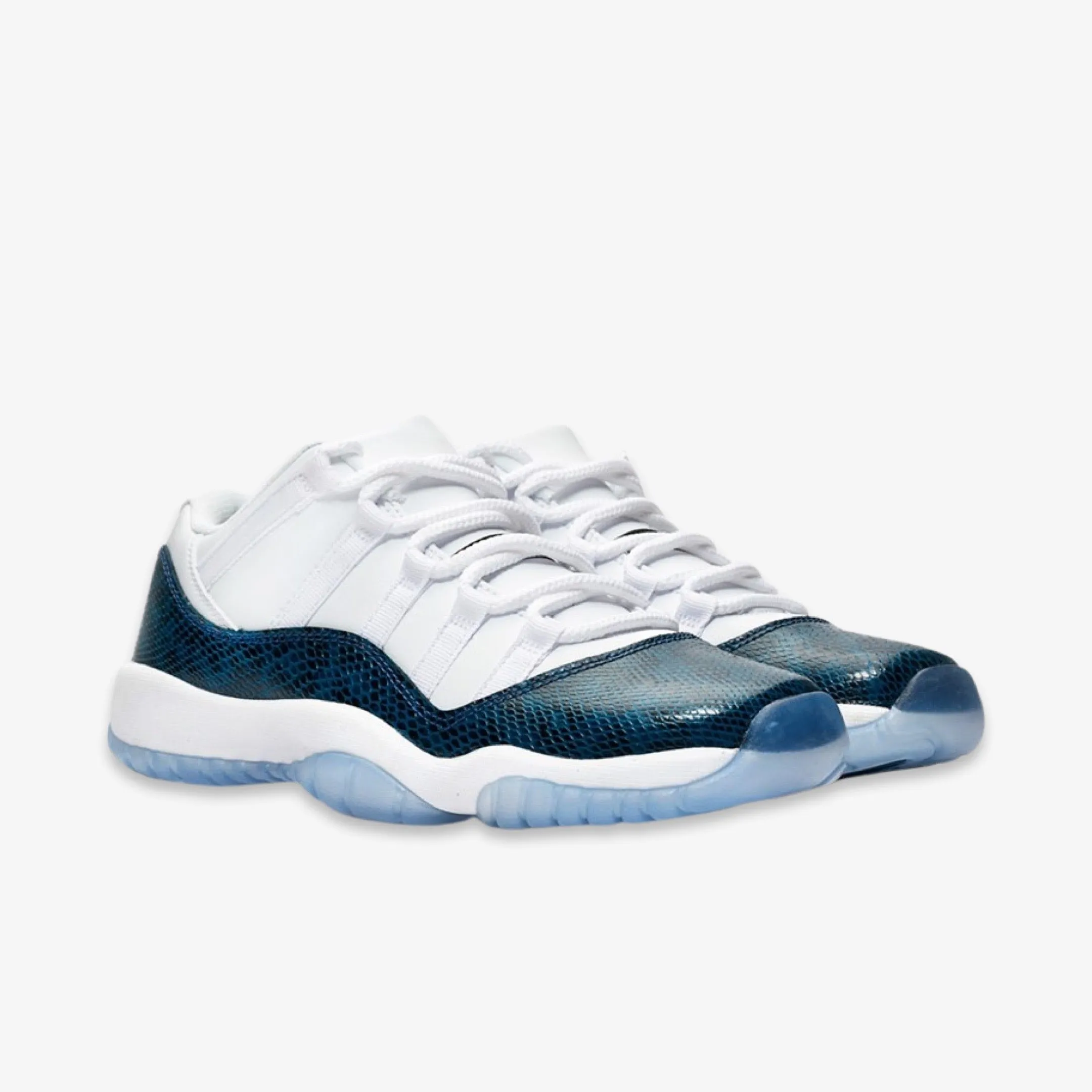 (GS) Air Jordan 11 Retro Low LE 'Navy Snakeskin' (2019) CD6847-102