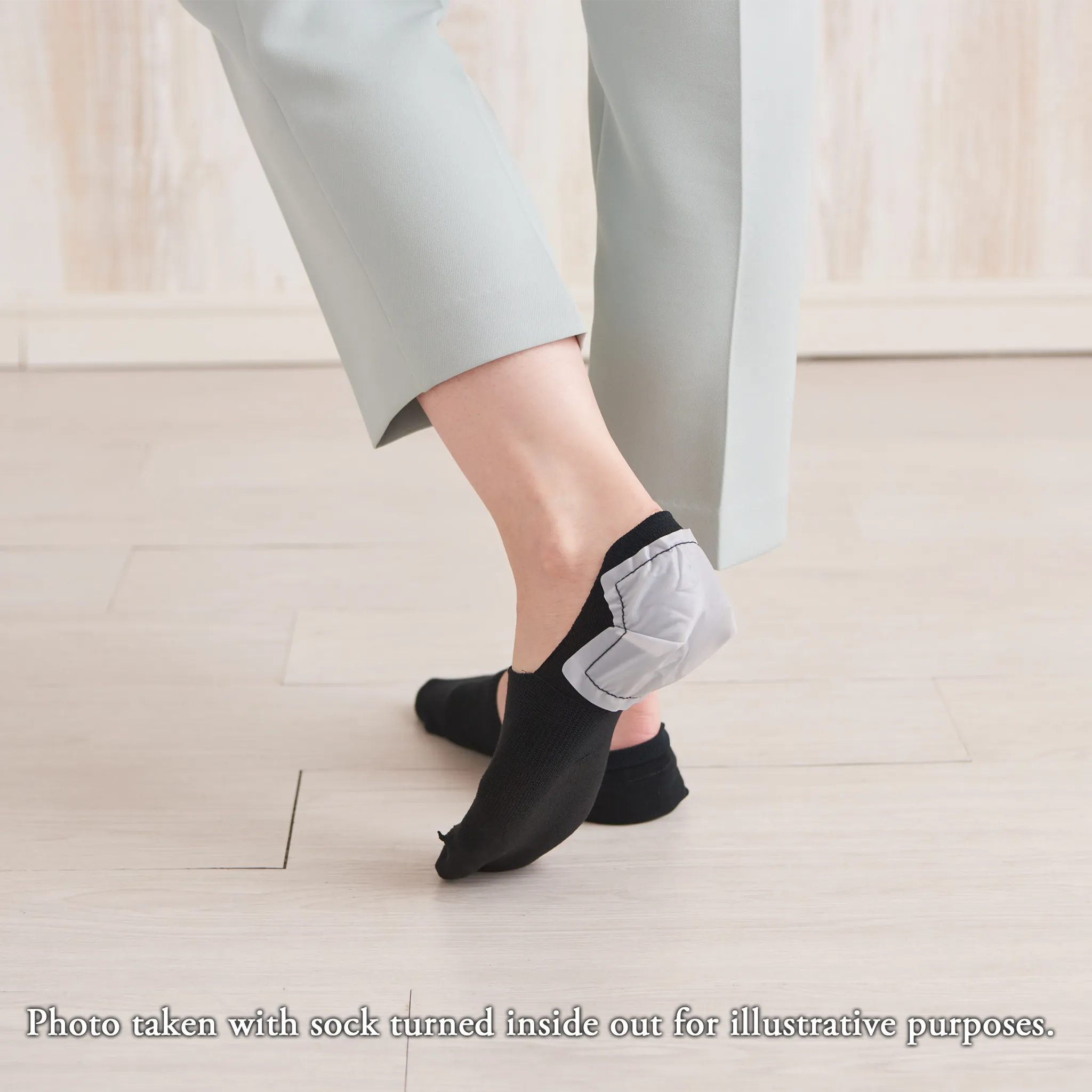 Heel-Smoothing Socks - Single-layer cool-thread foot covers - 582
