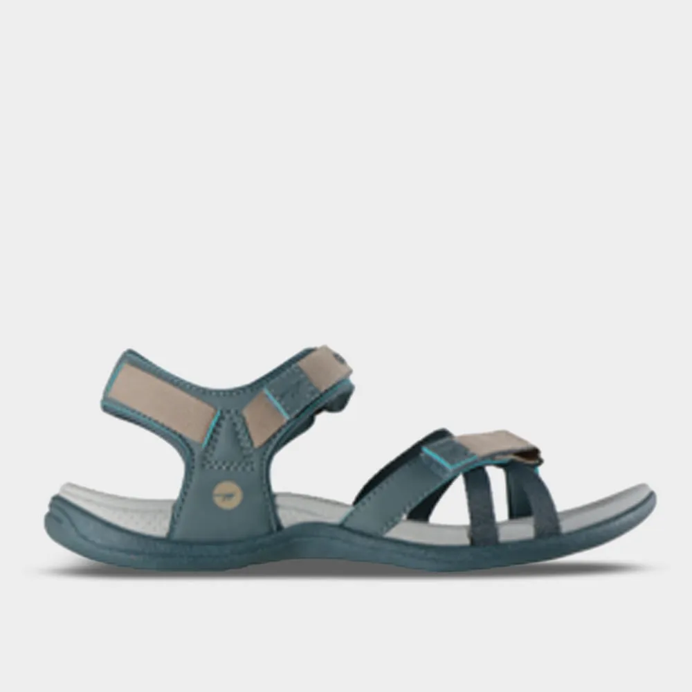Hi-Tec Womens Anselia Strap Sandals Blue/Grey _ 182391 _ Blue