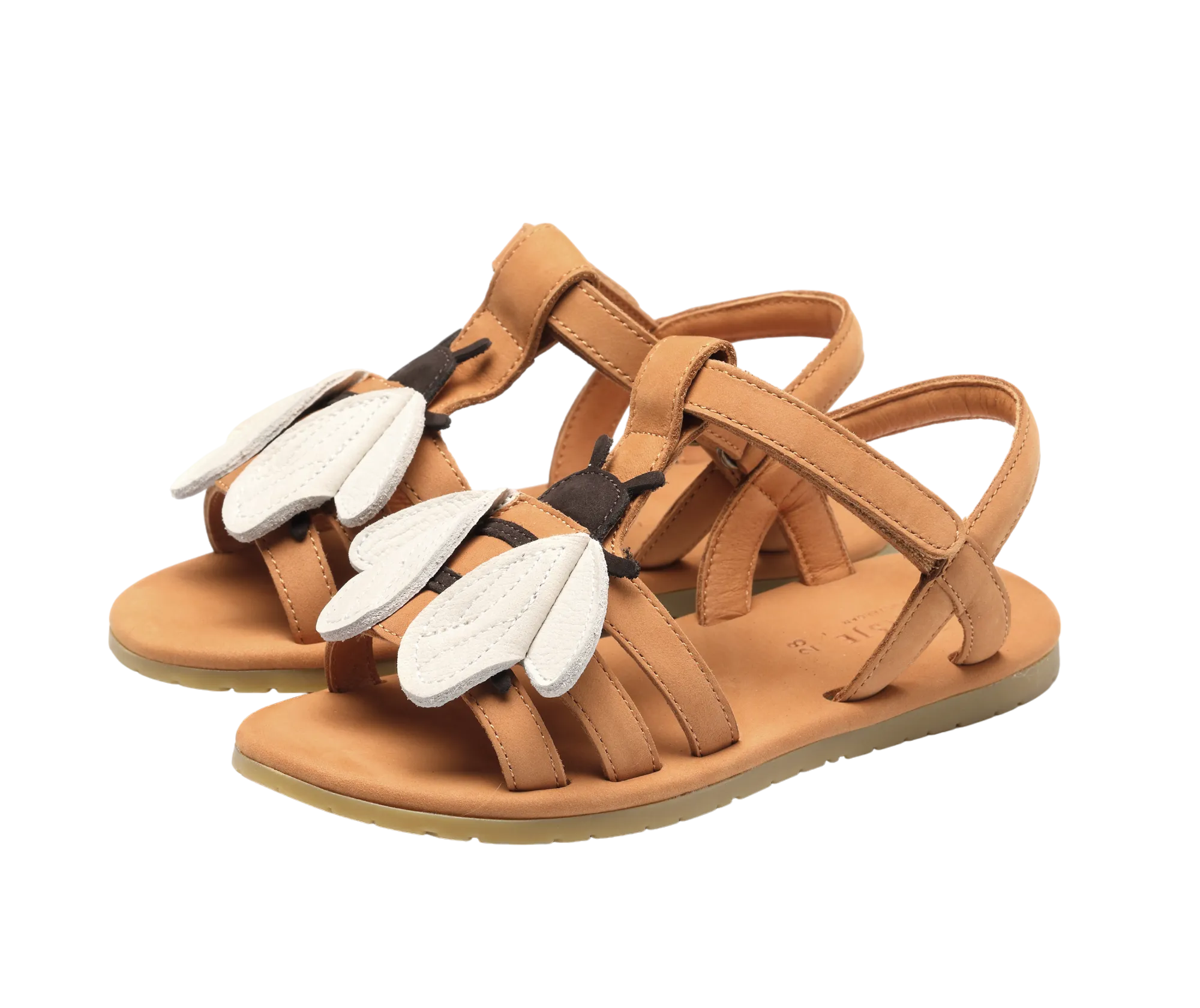 Iles Sky Sandals | Bee | Toffee Nubuck