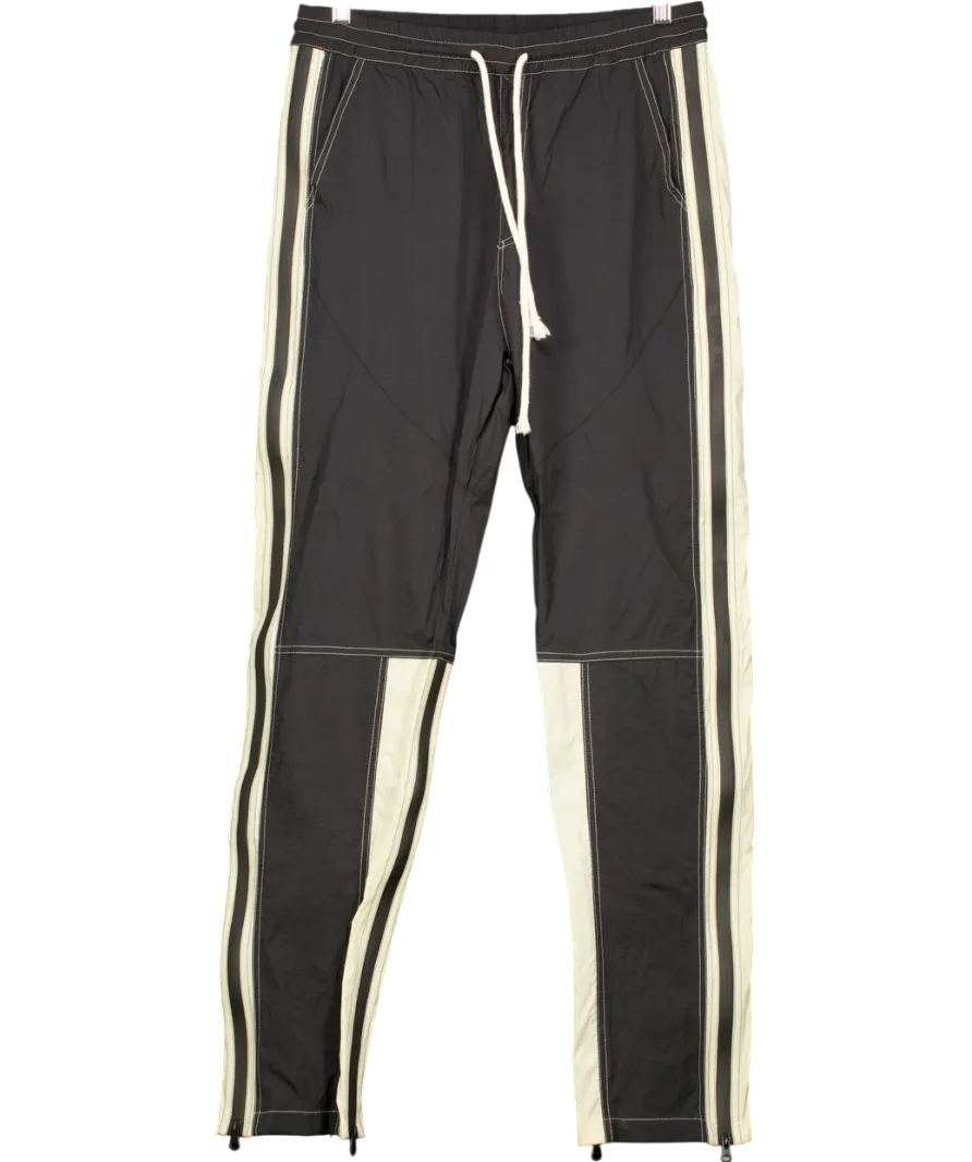 Kreate Black Zipper Racing Pants UK S